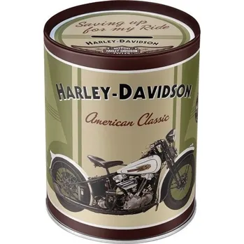Pokladnička Nostalgic Art Plechová kasička Harley Davidson Knucklehead