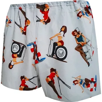 Trenýrky Klasické Pánské Trenýrky FOLTÝN UP 142 Velikost: L, Materiál: Mako-úplet