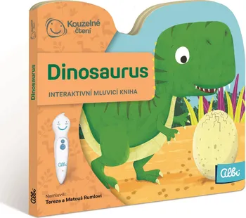 interaktivní kniha Albi Kouzelné čtení Dinosaurus