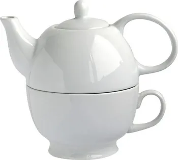 Čajová konvice Toro Porcelánová konvička na čaj se šálkem 480 ml