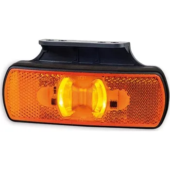 Přídavný světlomet obrysové světlo - oranžové - led - s držákem - s odrazkou - LD 2220