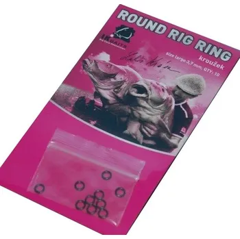 Kroužek LK Baits Round Rig Ring Large 10ks