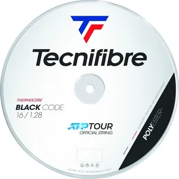 Struna na výplet tenisové rakety Tenisový výplet Tecnifibre Black Code 200m - 1.24 mm TECNIFIBRE - doprava zdarma