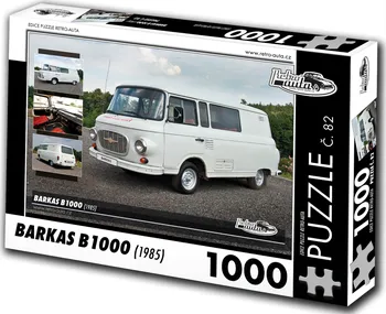 Puzzle KB Barko Retro‐Auta Barkas B1000 (1985) 1000 dílků