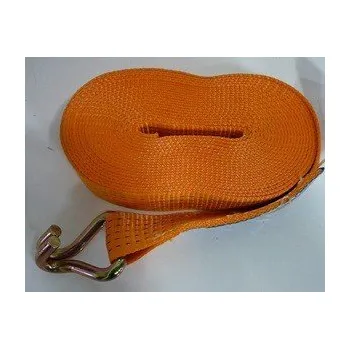 Upínací popruh upínací pás volný konec 5t/10m - 50mm - oranžový - 3926311