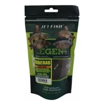 Boilies Boilie JetFish Legend Range Extra Tvrdé 30mm 250gr Seafood Švestka/Česnek