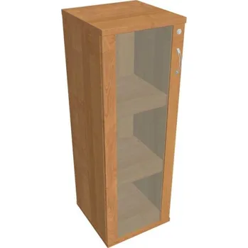 Kancelářský vozík HOBIS kancelářská policová skříň - SZ 3 40 02 L, zámek Huwill, olše + doprava zdarma