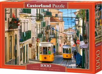 Puzzle Castorland Lisabonské tramvaje Portugalsko 1000 dílků