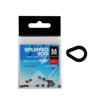 Giants fishing Spojovací očko Pearl Links Large 20ks (3.4 mm)