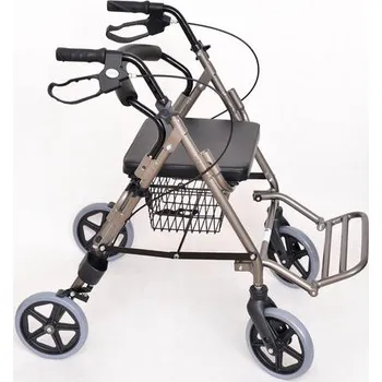 Chodítko pro seniory Timago RA888 Chodítko čtyřkolové se stupačkou