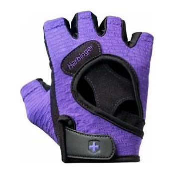 Fitness rukavice Harbinger Fitness rukavice 139 dámské, bez omotávky, fialové - velikost L