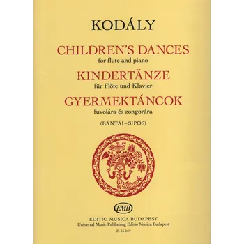 Kodály: CHILDREN´S DANCES / osm skladeb pro příčnou flétnu a klavír