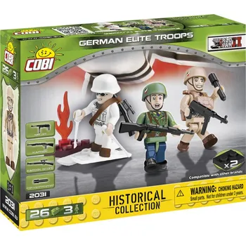 Stavebnice COBI Recenze COBI Small Army 2031 Německá elitní jednotka