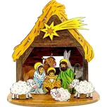 Amadea Dřevěný skládací betlém dětský…