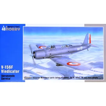 Plastikový model Special hobby 1/48 V-156F Vindicator 'Aéronavale Service'