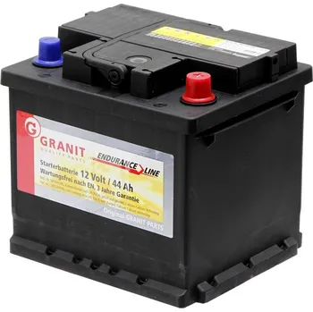Autobaterie Autobaterie 12V 44Ah Granit bezúdržbová do auta, traktoru startovací proud 420A, 0/1