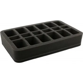 Pěnový pořadač Feldherr 50 mm, 12 středních a 6 malých slotů FoW