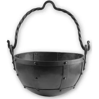 Kempingové nádobí imago Ocelový nýtovaný kotlík 9 l