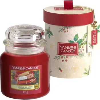 Yankee Candle Unwrap The Magic 411 g Svíčka Yankee Candle Unwrap The Magic 411 g