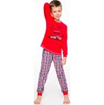 Taro, dětské pyžamo 856-Milosz, dlouhý rukáv, červená, vel. 98