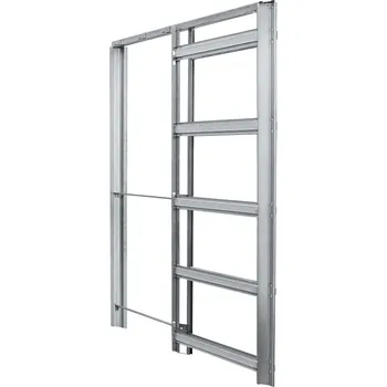 Stavební pouzdro 700 mm - Skládací stavební pouzdro JAP 706 STANDARD PROFIKIT - SDK Tloušťka pouzdra: výška: 210cm, tloušťka: (10cm)=12,5cm příčka