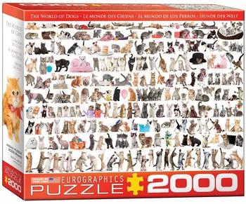 Puzzle Eurographics Svět koček 2000 dílků
