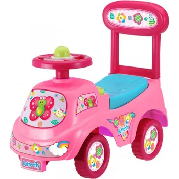 Odrážedlo HM Studio Butterfly růžové