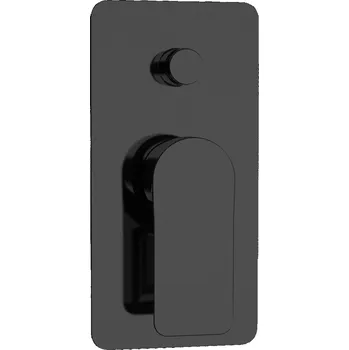 Vodovodní baterie Sanjet INFINITY BLACK Podomítkový modul dvoucestný, černá, I09NO