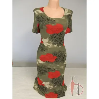 Dámské šaty Šaty ČERTANA, Barva Zelená, Velikost XXL 48, Materiál 96% Viskoza 4% Lycra