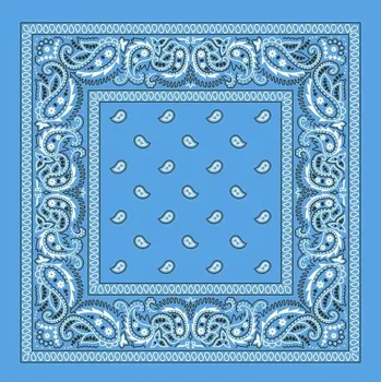 Šátek Woodrow Bandana šátek - Modrá světlá