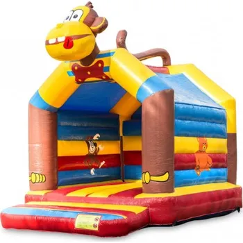 Skákací hrad Skákací hrad PROFI se střechou | skákací hrad opice | 5x4m | certifikováno