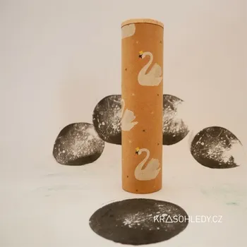 Kaleidoskop Krasohledy - Krasohled klasický rovný - vzor Labuť