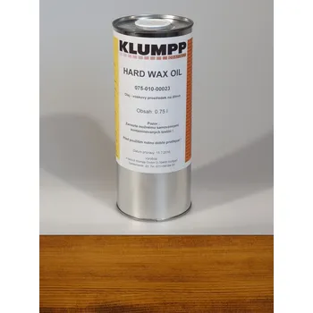 Olej na dřevo Hard Wax Oil - Kokrodua 263, plechovka 0,75 l, vnitřní olej na nábytek s tvrdým voskem