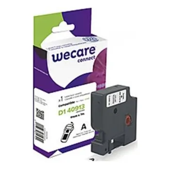 Pásek do tiskárny WECARE ARMOR páska kompatibilní s DYMO S0720680,Black/White,9mm*7m, K80002W4