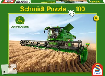 Puzzle Schmidt Kombajn John Deere S690 100 dílků