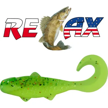 Umělá nástraha Relax - Gumová nástraha Banjo 1 - Barva L002 - blister 8ks - 4,5cm