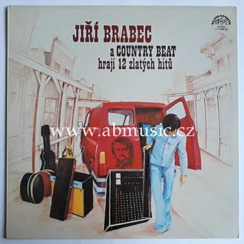 Česká hudba LP Jiří Brabec a Country Beat - Hrají 12 zlatých hitů