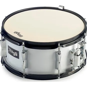 Jednotlivý buben Stagg MASD-1306, bubínek rytmický pochodový 13" x 6", bílý