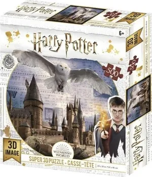 3D puzzle Ep Line Harry Potter Bradavice a Hedvika 500 dílků