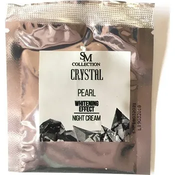 Pleťový krém SM COLLECTION Přírodní noční krém perla bělící efekt 5 ml