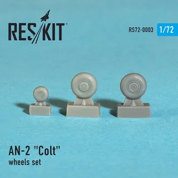 Plastikový model Reskit 1/72 Antonov AN-2 Colt wheels set...