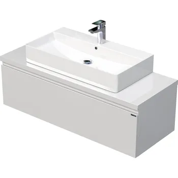Koupelnový nábytek Letty - skříňka 120 cm s umyvadlem na desku, 1 zásuvka, závěsná LE DESK 120 1Z