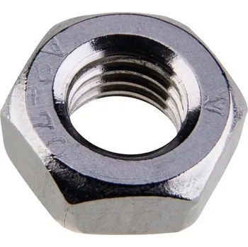 Matice Matice přesná M7 šestihranná,pevnost /6/zn./8/, zinek bílý, 10ks