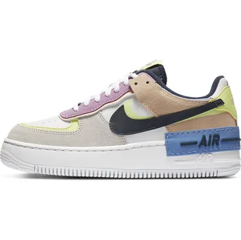 Dámské tenisky NIKE Air Force 1 Shadow Photon Dust/Barely Volt/Crimson Tint/Royal Pulse