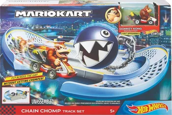 Set autodráh Hot Wheels Mariokart Chain Chomp