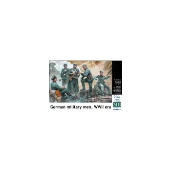 Plastikový model 1/35 German military men, WWII era (5 fig.)