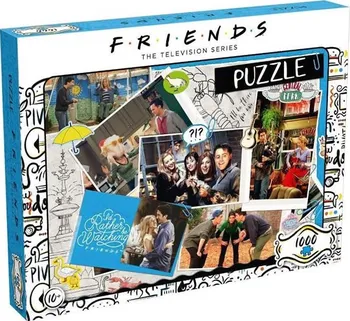 Puzzle Winning Moves Přátelé Scrapbook 1000 dílků