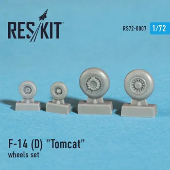 Plastikový model Reskit 1/72 F-14 (D) 'Tomcat' wheels set...