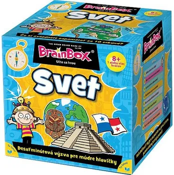 Desková hra Adc Blackfire Brainbox Svet SK