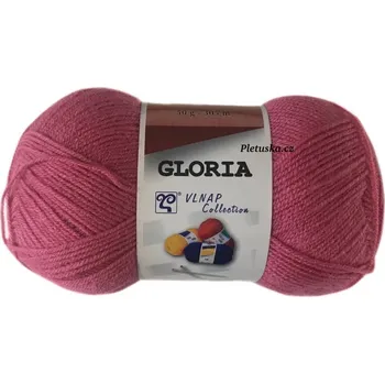 Příze Příze Gloria malinová 52034